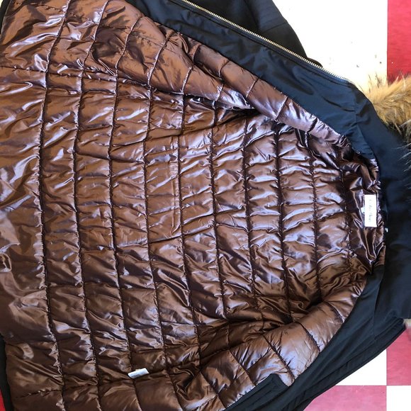 Calvin Klein Winter Puffer Insulated Warm Parka Jacket Coat - Picture 5 of 6